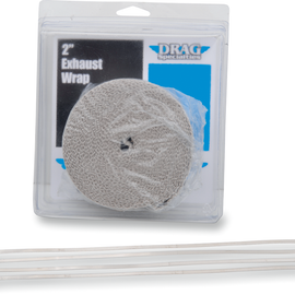 Exhaust Wrap with Tie - Tan - 2"x25'