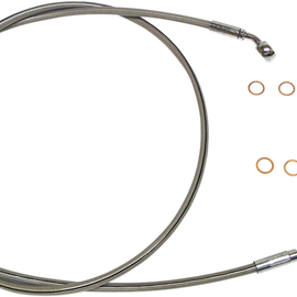 XR Upper Brake Line - 68" - Stainless8804