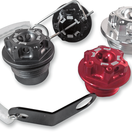 Oil Cap Kit - Red - M22 x 1.5