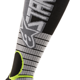 MX Pro Socks - Gray/Yellow - Medium