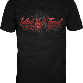 Vintage Velocity El Diablo T-Shirt - Black - 5XL