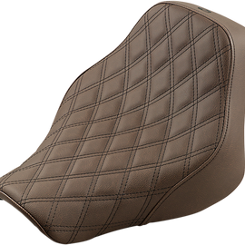 Renegade Seat - Lattice Stitched - Brown - FLST695015