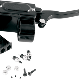 Black 5/8" Master Cylinder Assembly w/ Switch