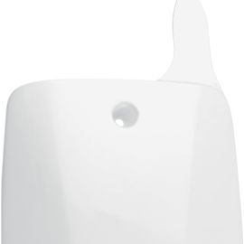 Front Number Plate - White - Kawasaki