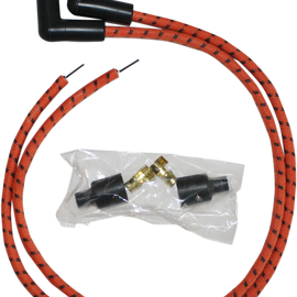 Spark Plug Wires - Orange/Black