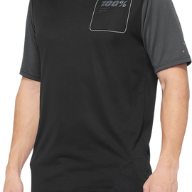 Ridecamp Jersey - Charcoal/Black - Medium