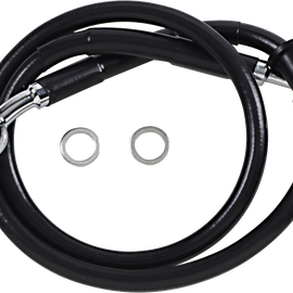 Brake Line - +2" - Black - '18-'20 Softail