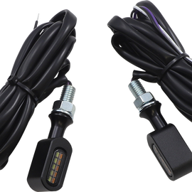 Marker Light - Smoke/Amber - Black