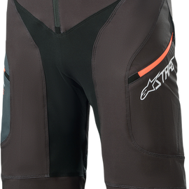 Drop 8.0 Shorts - Black/Coral - US 32