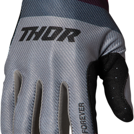 Assist React Gloves - Gray/Purple - Medium