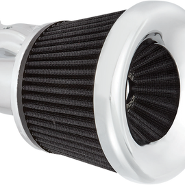 Velocity 90° Air Cleaner Kit - Chrome