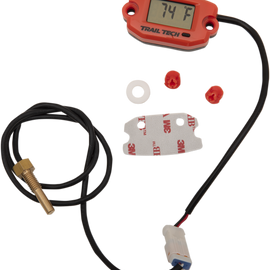 Universal Temperature Meter - Surface Mount - Orange - M6x10