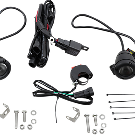 Bullet Driving Light Kit - Black