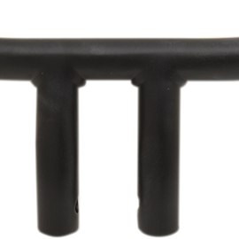 "Big" Buffalo Handlebar - T-Bar - 5" - Flat Black