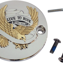 Points Cover - Gold - Live to Ride - M8