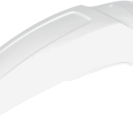 MX Rear Fender - White - Suzuki