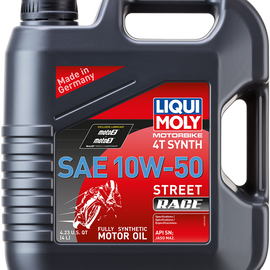 Street Race Synthetic 4T Oil - 10W-50 - 4 L