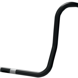 Black 12" FLH Handlebar for TBW