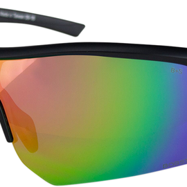 Dash Sunglasses - Matte Black - Pink Revo