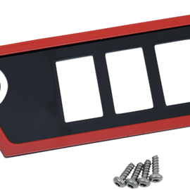 Dash Plate - Left - Red - RZR