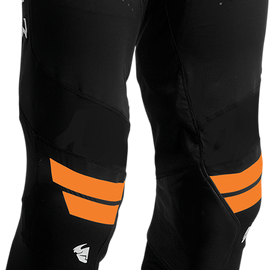 Prime Hero Pants - Black/Fluorescent Orange - 36