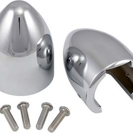 Fork Bullets/Axle Nut Covers - Chrome