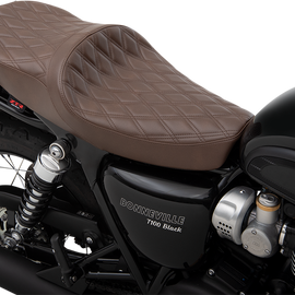 Low TR Seat - Double Diamond - Brown