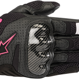 Stella SMX-1 Air V2 Gloves - Black/Fuschia - Large