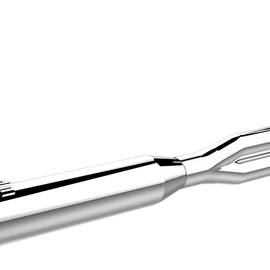 2:1 Exhaust - Slashcut - Chrome