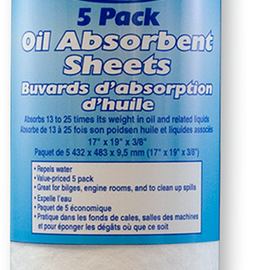 Pad Oil Absorb17x19Hw