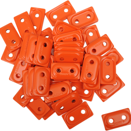 Support Plates - Orange - 48 Pack