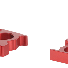 Axle Block Sliders - Honda - Red