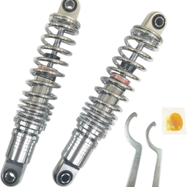 Premium Ride-Height Adjustable Shocks - Chrome - Standard - 13"804688232