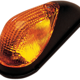 Mini Wing Marker Lights - Black/Amber