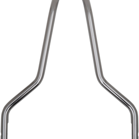 Round Tapered Sissy Bar - Chrome - 11"