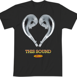 Love Sound T-Shirt - Black - Large