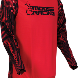 Agroid Jersey - Red/Black - Small