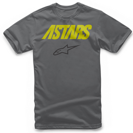 Angle Combo T-Shirt - Charcoal/Yellow - Large