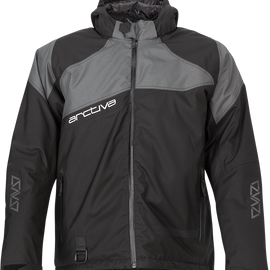 Pivot 5 Hooded Jacket - Black/Gray - 5XL