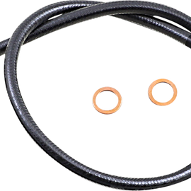 Brake Line - 35D - 12 mm - 24" - Black Pearl