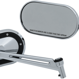 Heavy Industry Mirrors - Chrome/Black