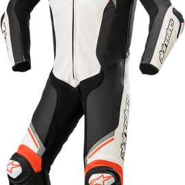 Missile Ignition v2 1-Piece Suit - Black/White/Red Fluorescent - US 48 / EU 58