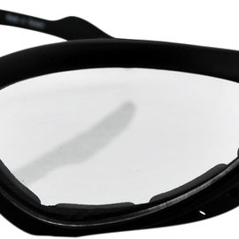 Hakan Sunglasses - Matte Black - Clear