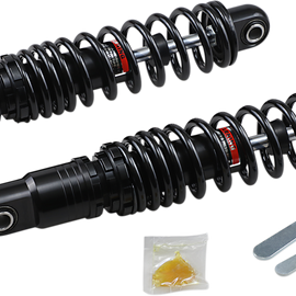 Premium Ride-Height Adjustable Shocks - Black - Heavy Duty - 13"