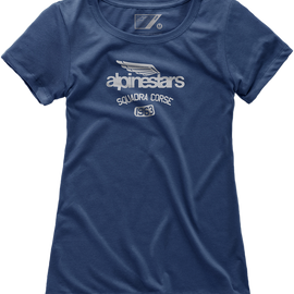 Women's Winged Team T-Shirt - Navy - Small