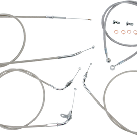 Cable Line Kit - 15" - 17" - XVS650CL - Stainless Steel