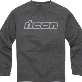 ICON Slant™ Crewneck Sweatshirt - Gray - Small