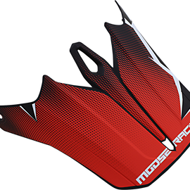 F.I. Agroid Visor Kit - Red/Black