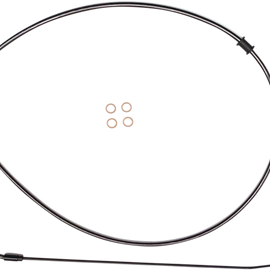 Brake Line - Front - Black Pearl - Indian