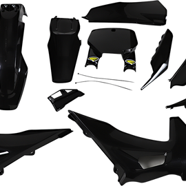 Plastic Body Kit - Black - Husqvarna